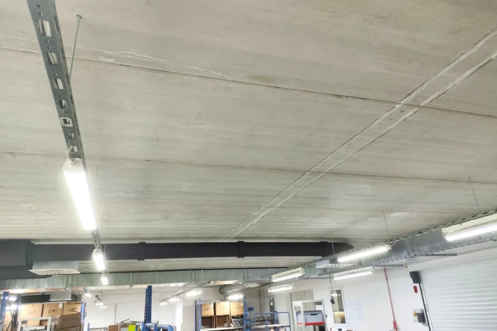 Elektroinstallation Gewerbehalle – Salvus Elektrotechnik
