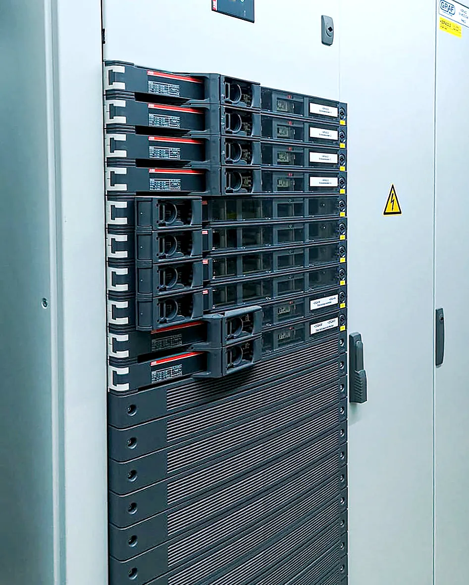 Hauptverteilung mit Lasttrennschaltern – Salvus Elektrotechnik