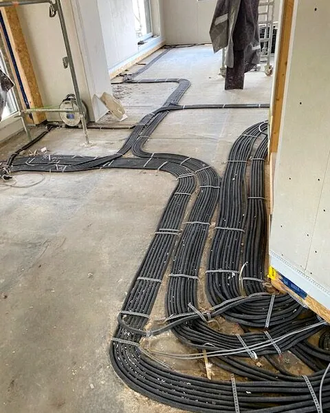 Rohinstallation im Neubau – Salvus Elektrotechnik